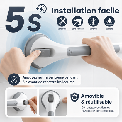 Orlena - Barre d'appui pour douche