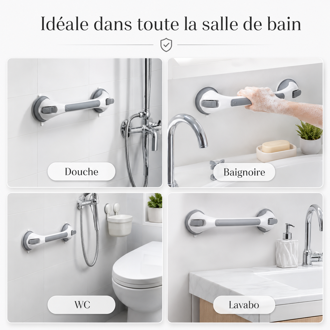 Orlena - Barre d'appui pour douche